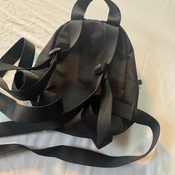 Adidas Y2K Black and Silver Bling Patterned Mini Backpack - Picture 2 of 5